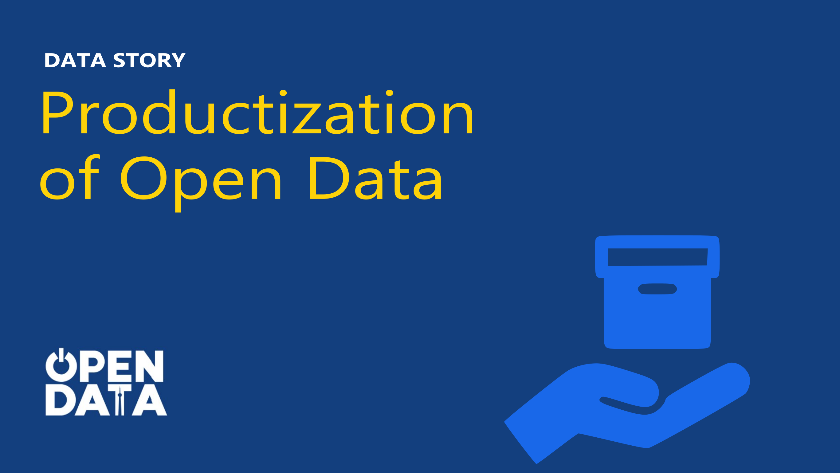 Open Data: A product approach