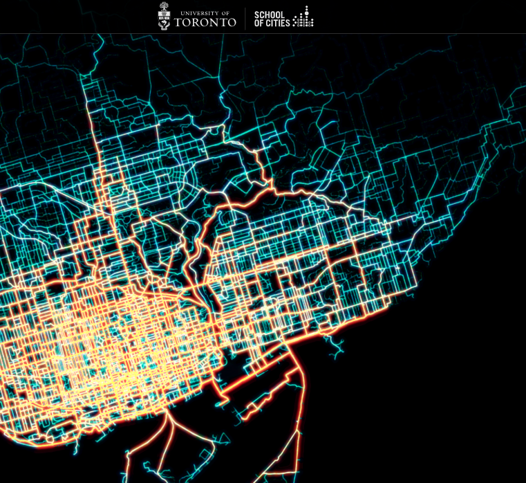 Mapping Bike Share Trips In Toronto screenshot