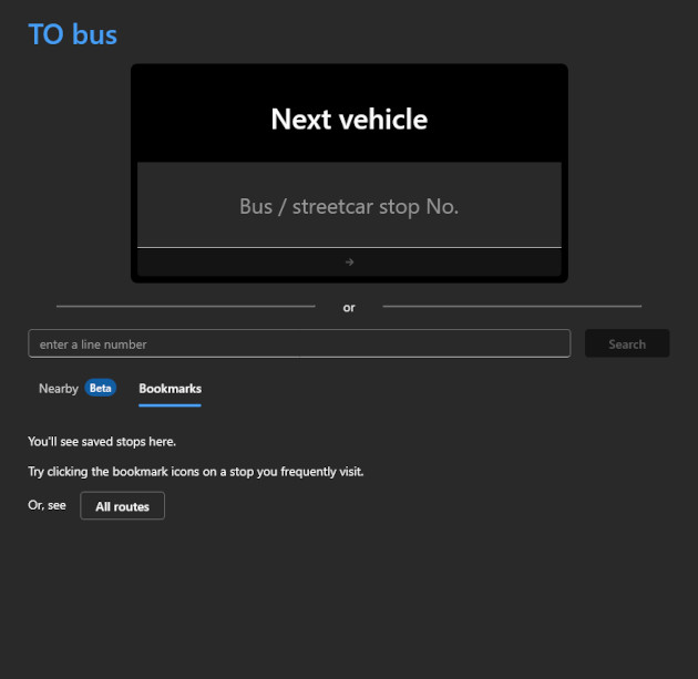 TO bus screenshot