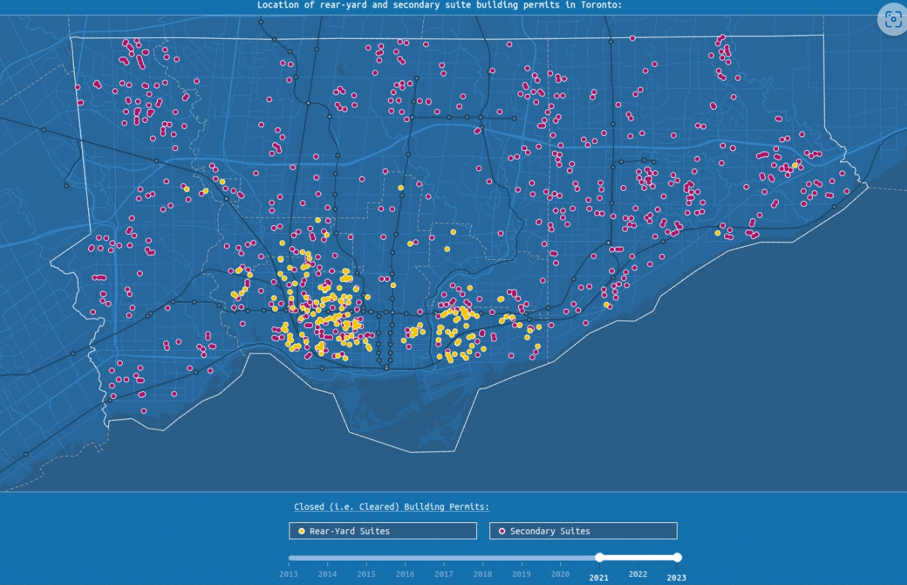 Tracking Gentle Density in Toronto screenshot