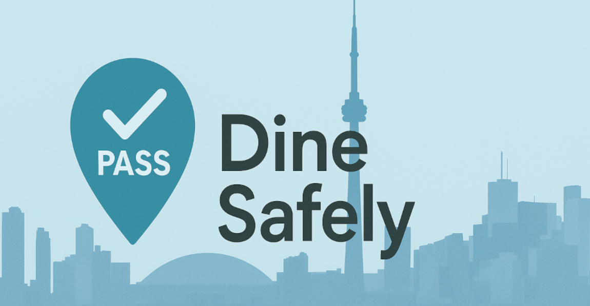 DineSafeTO Dashboard screenshot