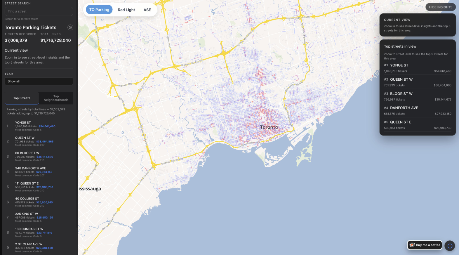 Toronto Parking screenshot