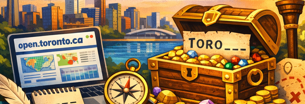 Discover Toronto’s Open Data: Play Our Treasure Hunt Puzzle