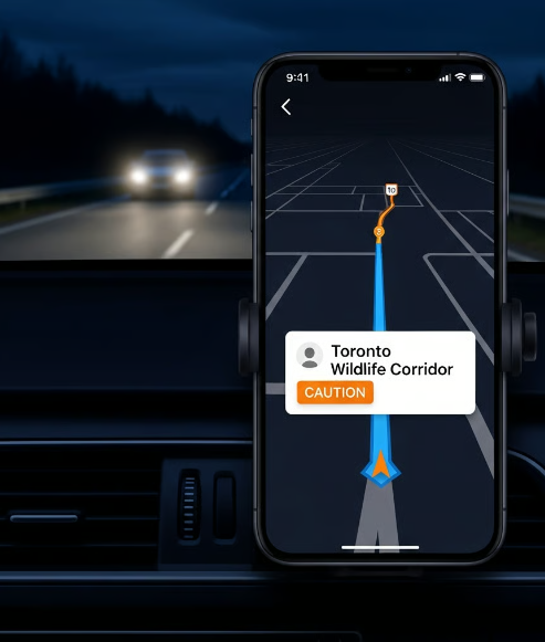 SafePassage - The Wildlife Aware Navigation Data Feed screenshot