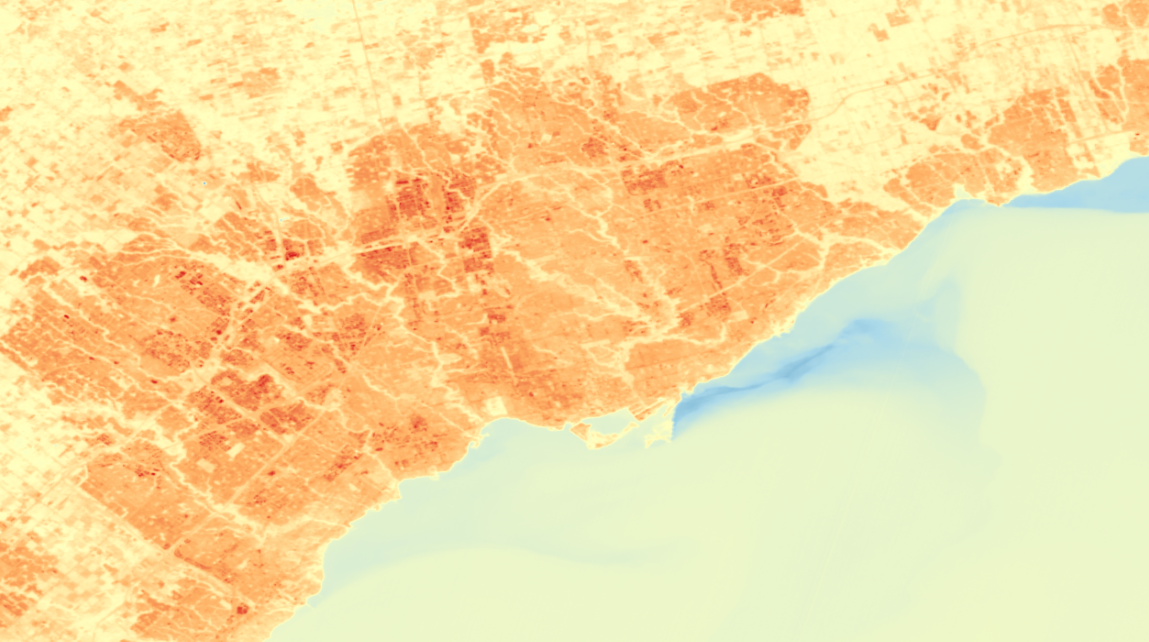 Heat Vulnerability in Toronto screenshot