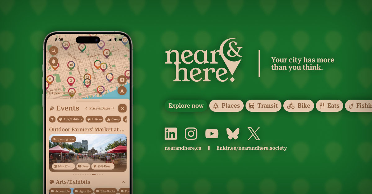 near & here. screenshot